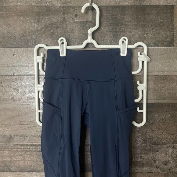 SOLD Lululemon Fast & Free High Rise Crop 2 - Picture 3 of 7